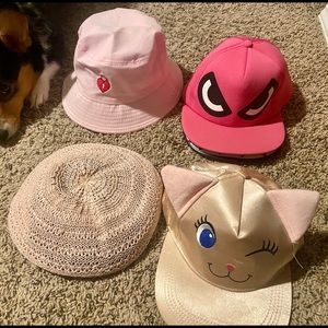 4pc Cute hat